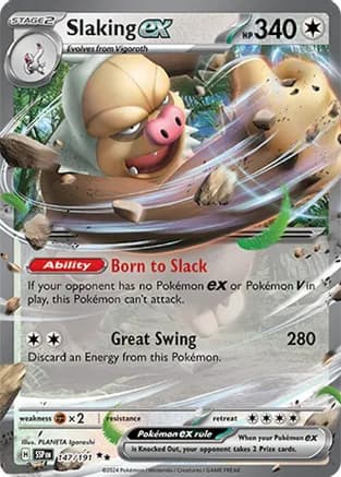 Slaking ex - 147/191 — SV08: Surging Sparks