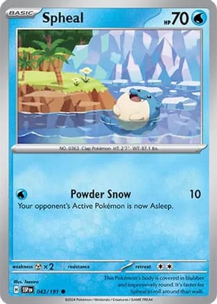 Spheal - 043/191 — SV08: Surging Sparks