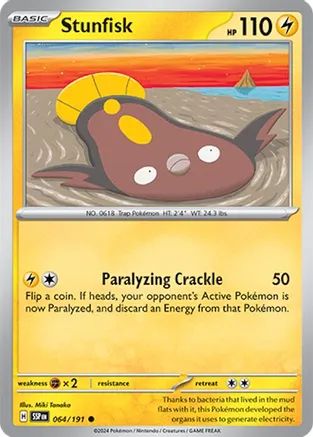Stunfisk - 064/191 — SV08: Surging Sparks