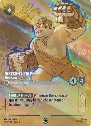 Wreck-It Ralph - Ham Hands (Enchanted) — Azurite Sea