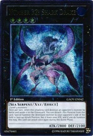Number 32: Shark Drake (UTR) — Yu-Gi-Oh! card