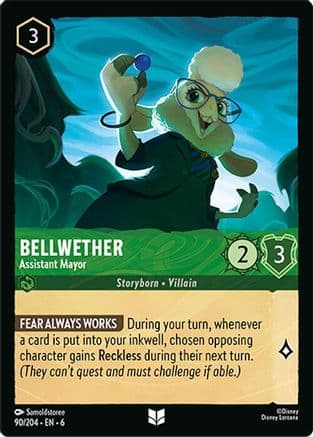 Bellwether - Assistant Mayor — Azurite Sea