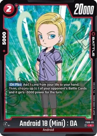 Android 18 (Mini) : DA — Starter Deck 6: Son Goku (Mini)