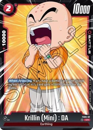 Krillin (Mini) : DA (Bonus Pack Alternate Art) — Starter Deck 6: Son Goku (Mini)