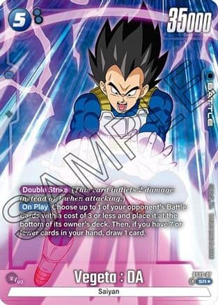 Vegeta : DA (Bonus Pack Alternate Art)