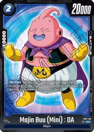 Majin Buu (Mini) : DA (Bonus Pack Alternate Art) — Starter Deck 7: Vegeta (Mini)