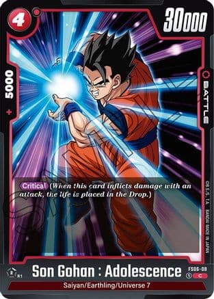 Son Gohan : Adolescence — Starter Deck 6: Son Goku (Mini)