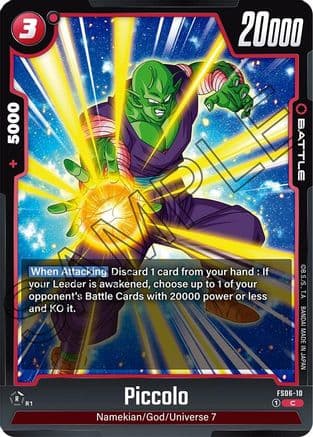 Piccolo — Starter Deck 6: Son Goku (Mini)