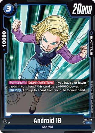 Android 18 — Starter Deck 7: Vegeta (Mini)