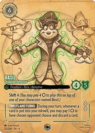 Basil - Disguised Detective (Enchanted) — Azurite Sea