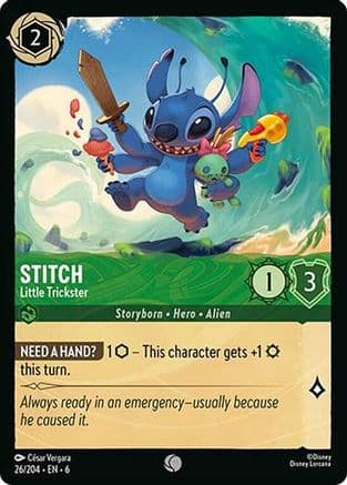 Stitch - Little Trickster — Azurite Sea