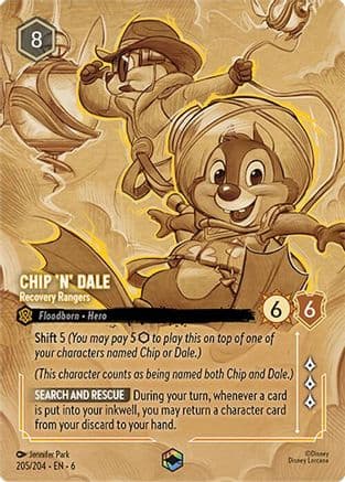 Chip 'n' Dale - Recovery Rangers (Enchanted) — Azurite Sea