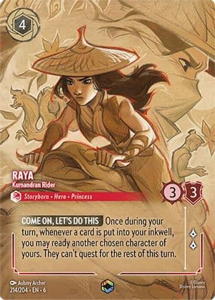 Raya - Kumandran Rider (Enchanted) — Azurite Sea