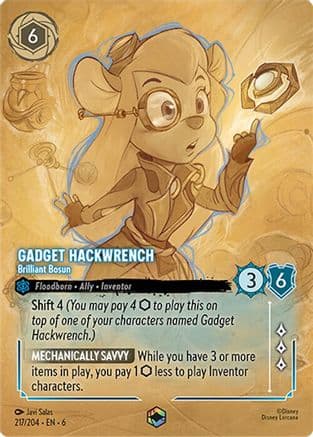 Gadget Hackwrench - Brilliant Bosun (Enchanted) — Azurite Sea