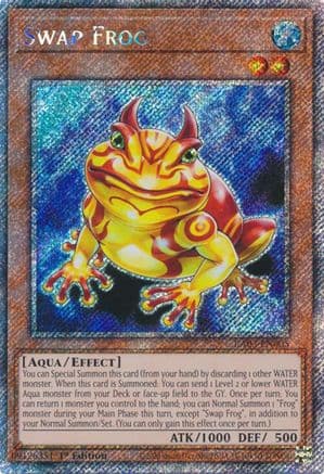 Swap Frog (Platinum Secret Rare) — Quarter Century Bonanza