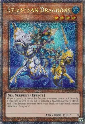 Atlantean Dragoons (Quarter Century Secret Rare) — Quarter Century Bonanza