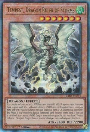 Tempest, Dragon Ruler of Storms (PUR) — Quarter Century Bonanza