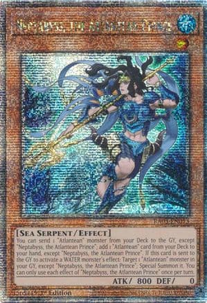 Neptabyss, the Atlantean Prince (Quarter Century Secret Rare) — Quarter Century Bonanza
