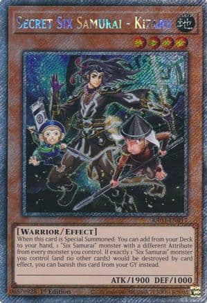 Secret Six Samurai - Kizaru (Platinum Secret Rare) — Quarter Century Bonanza