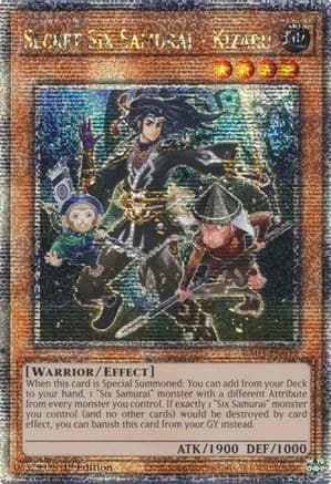 Secret Six Samurai - Kizaru (Quarter Century Secret Rare) — Quarter Century Bonanza