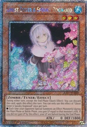 Ghost Sister & Spooky Dogwood (Alternate Art) (Platinum Secret Rare) — Quarter Century Bonanza