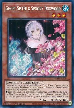 Ghost Sister & Spooky Dogwood (Alternate Art) (Secret Rare) — Quarter Century Bonanza
