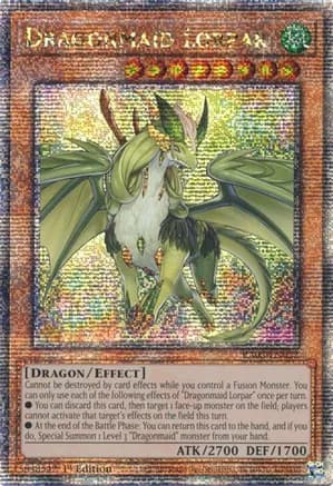 Dragonmaid Lorpar (Quarter Century Secret Rare) — Quarter Century Bonanza