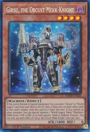Girsu, the Orcust Mekk-Knight (PCR) — Quarter Century Bonanza