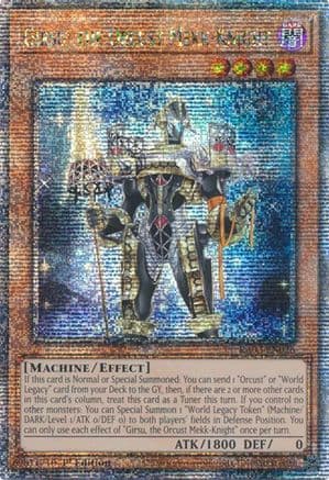 Girsu, the Orcust Mekk-Knight (Quarter Century Secret Rare) — Quarter Century Bonanza