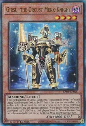 Girsu, the Orcust Mekk-Knight (PUR) — Quarter Century Bonanza
