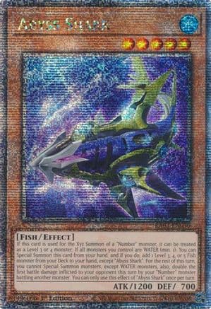 Abyss Shark (Quarter Century Secret Rare) — Quarter Century Bonanza