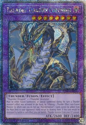 Thunder Dragon Colossus (Quarter Century Secret Rare) — Quarter Century Bonanza
