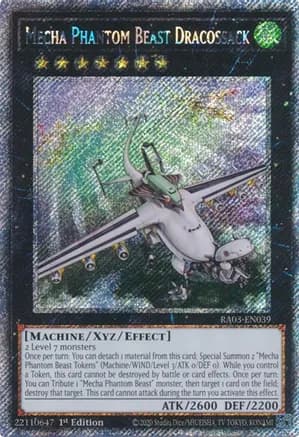 Mecha Phantom Beast Dracossack (Platinum Secret Rare) — Quarter Century Bonanza