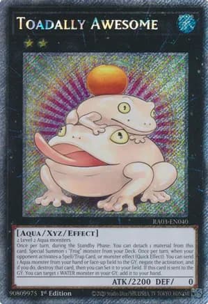 Toadally Awesome (Platinum Secret Rare) — Quarter Century Bonanza