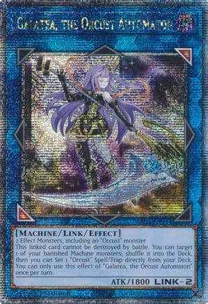 Galatea, the Orcust Automaton (Quarter Century Secret Rare) — Quarter Century Bonanza