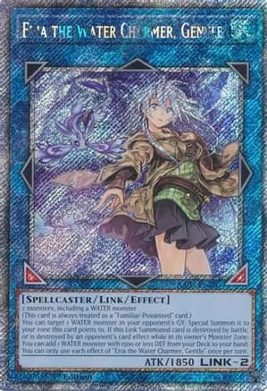 Eria the Water Charmer, Gentle (Platinum Secret Rare) — Quarter Century Bonanza