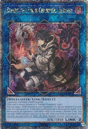 Dharc the Dark Charmer, Gloomy (Quarter Century Secret Rare) — Quarter Century Bonanza