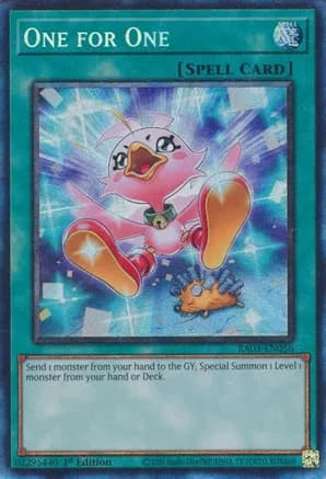 One for One (Alternate Art) (PCR) — Quarter Century Bonanza