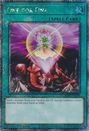 One for One (Quarter Century Secret Rare) — Quarter Century Bonanza