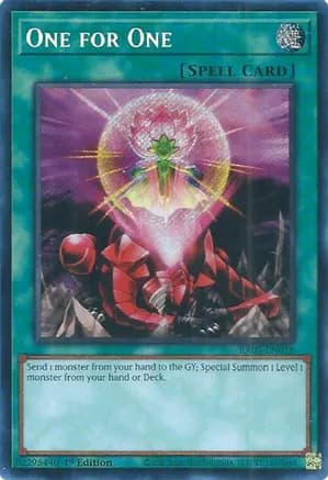 One for One (Secret Rare) — Quarter Century Bonanza
