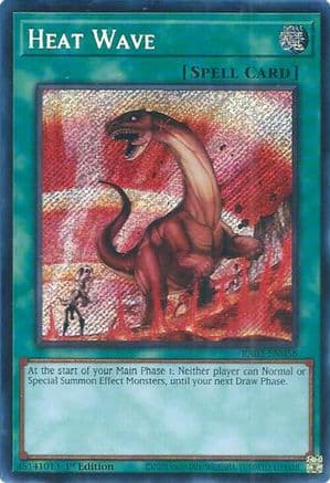 Heat Wave (Secret Rare) — Quarter Century Bonanza