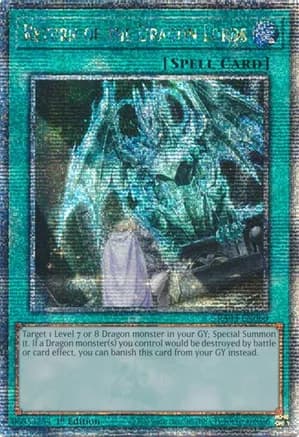 Return of the Dragon Lords (Quarter Century Secret Rare) — Quarter Century Bonanza