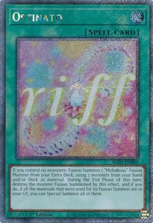 Ostinato (Platinum Secret Rare) — Quarter Century Bonanza