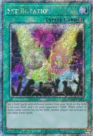 Set Rotation (Platinum Secret Rare) — Quarter Century Bonanza