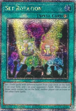 Set Rotation (Quarter Century Secret Rare) — Quarter Century Bonanza