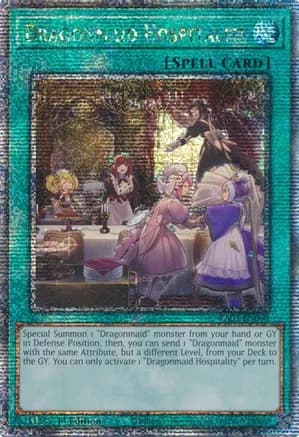 Dragonmaid Hospitality (Quarter Century Secret Rare) — Quarter Century Bonanza