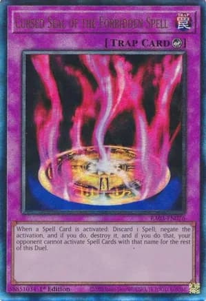 Cursed Seal of the Forbidden Spell (PUR) — Quarter Century Bonanza