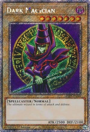 Dark Magician (Platinum Secret Rare) — Quarter Century Bonanza