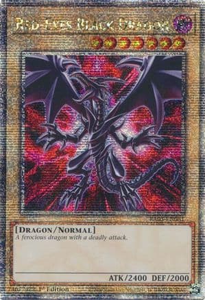 Red-Eyes Black Dragon (Quarter Century Secret Rare) — Quarter Century Bonanza