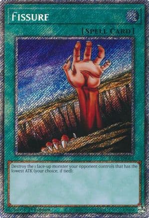 Fissure (Platinum Secret Rare) — Quarter Century Bonanza